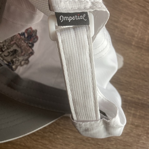 NWT Imperial Rangoon Racquet Club Golf Hat White - Picture 8 of 8